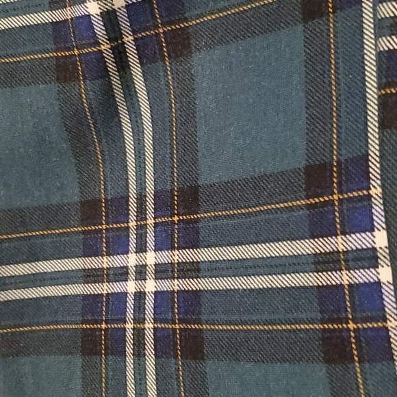 Torrid EUC Green Plaid PIXIE Pants Sz 1R (14/16 Regular) - Picture 5 of 5